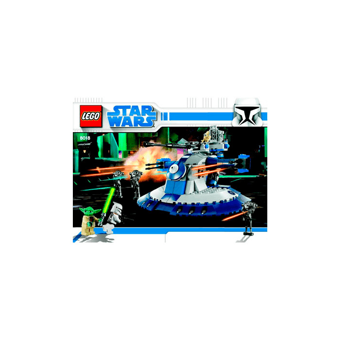 LEGO Armored Assault Tank (AAT) 8018 Instructions Set | Brick Owl ...