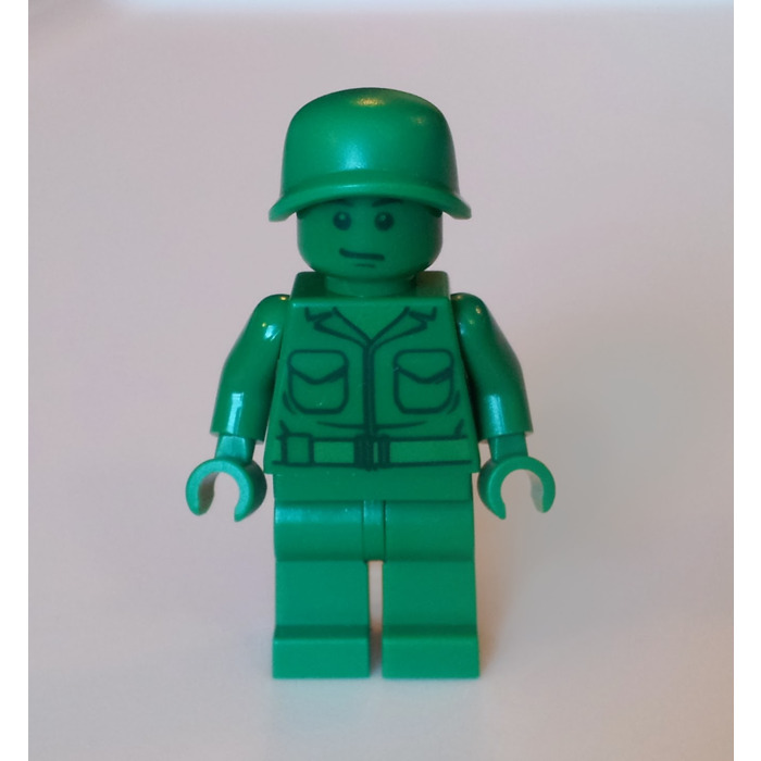 TOY STORY GREEN SOLDIER Lego Man Mini Figure Official Toy Minifigure 