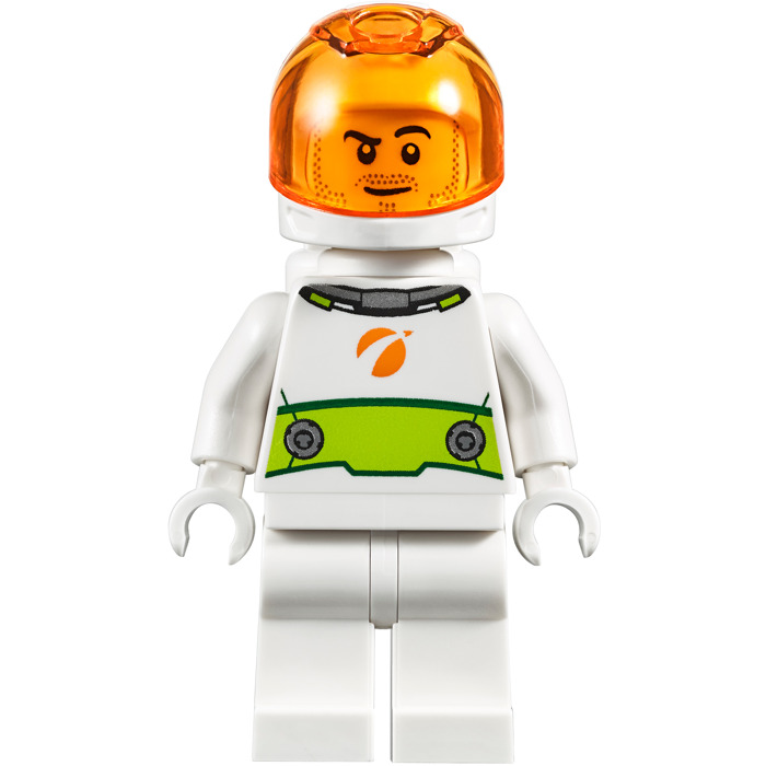 LEGO Set fig-001453 Astronaut, White, Space Helmet with Trans