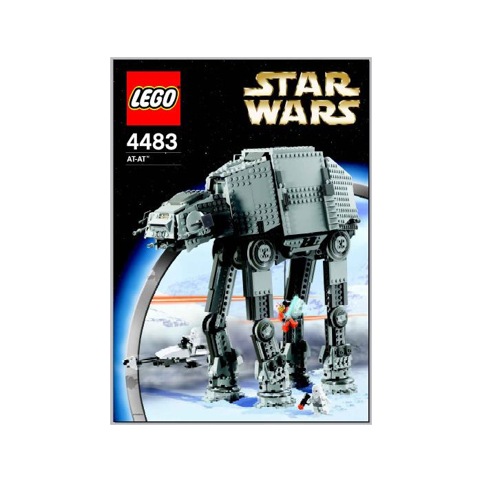 LEGO AT AT zwarte Doos 4483 1 Instructions Brick Owl LEGO Marktplaats
