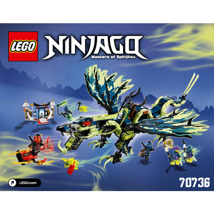 LEGO Attack of the Morro Dragon Set 70736 Instructions Set | Brick Owl ...