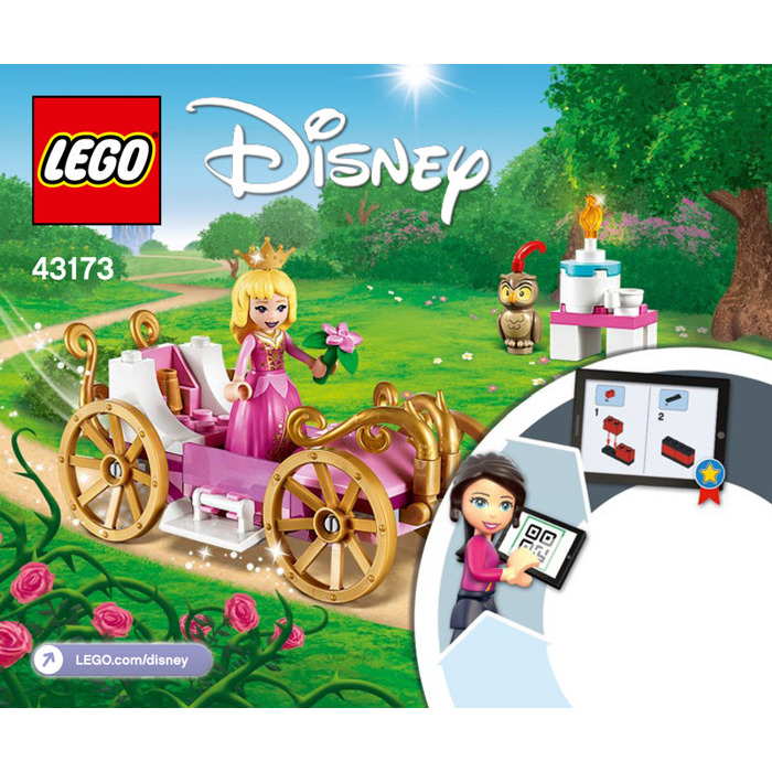 LEGO Aurora's Royal Carriage Set 43173 Instructions | Brick Owl