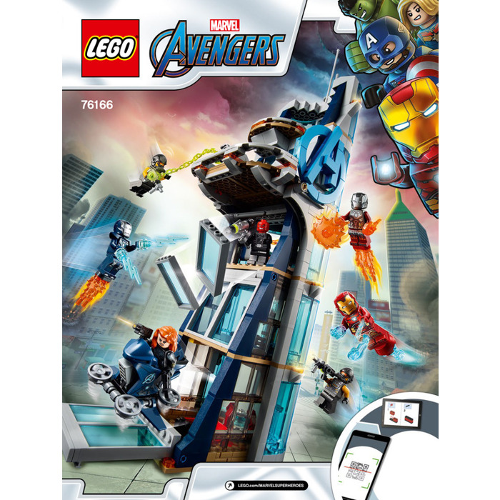LEGO Avengers Tower Battle 76166 Instructions | Brick Owl ...