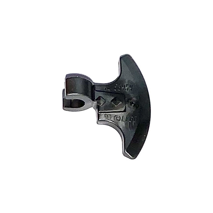 Tomahawk Brown Handle w/ Flat Silver axe head LEGO Minifig Weapon