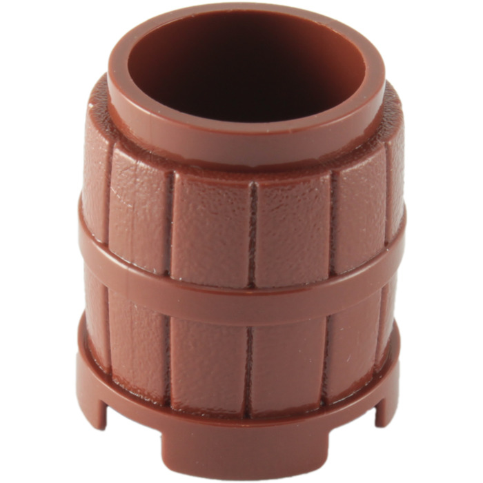 NEUF / Dark Brown Lego 2489-4x Baril Container Barrel 2x2x2 Marron F 