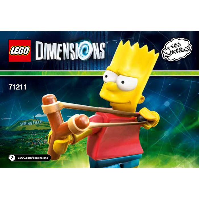 Lego Fun Pack Dimensions Bart Simpson 71211 FUN PACK 