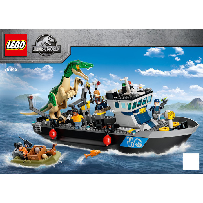 Alvorlig honning historie LEGO Baryonyx Dinosaur Boat Escape Set 76942 Instructions | Brick Owl - LEGO  Marketplace