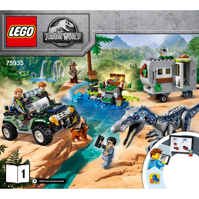 LEGO 75935 Jurassic World Baryonyx Face-Off Treasure Set *Same Day Dispatch