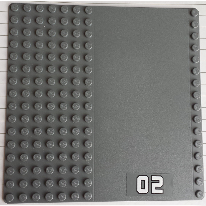 LEGO 1616 Dot Plate Orange 55 Inch Baseplate Friends 
