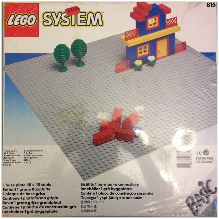 LEGO Baseplate Owl LEGO Brick 48 4186) Comes x | Marketplace - / (3497 48 In