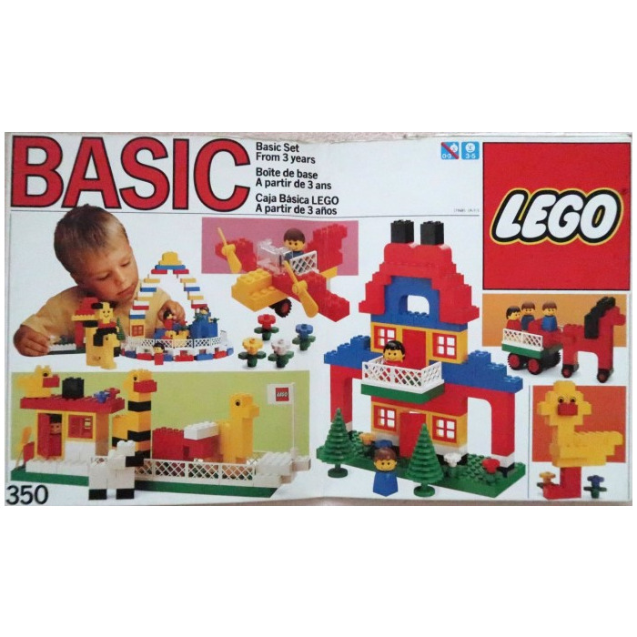 LEGO Basic Building Set, 3+ Set 350-2