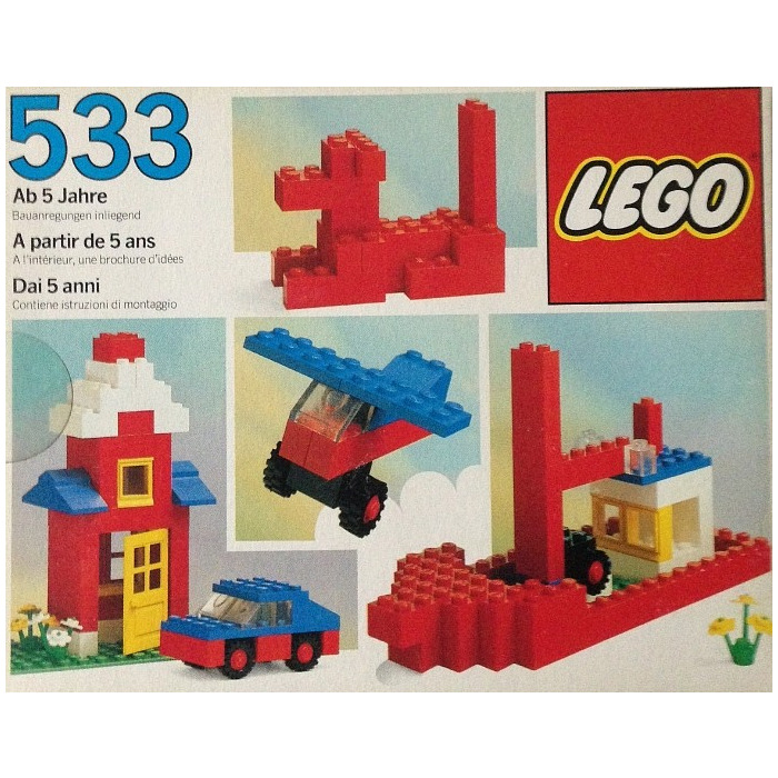 LEGO Basic Building Set, 5+ Set 533-1