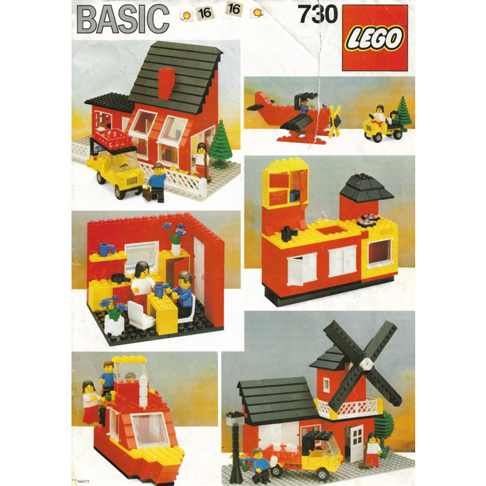guardarropa lino tifón LEGO Basic Building Set, 7+ Set 730-2 Instructions | Brick Owl - LEGO  Marketplace
