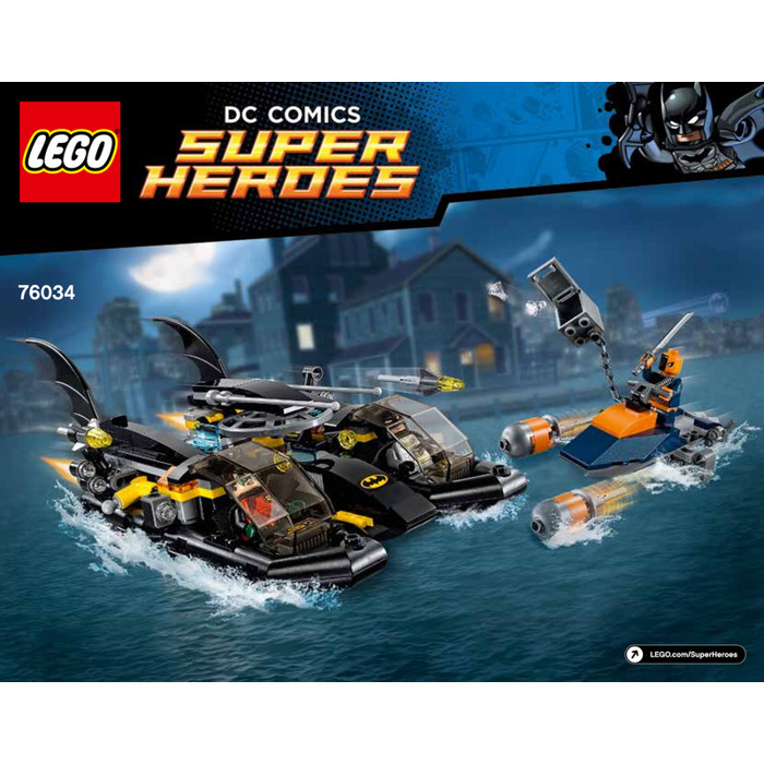 LEGO Batboat Harbour Set 76034 | Owl - LEGO Marketplace