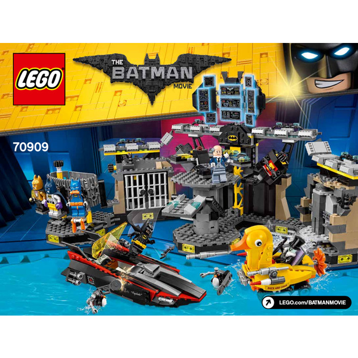 lego batcave 70909