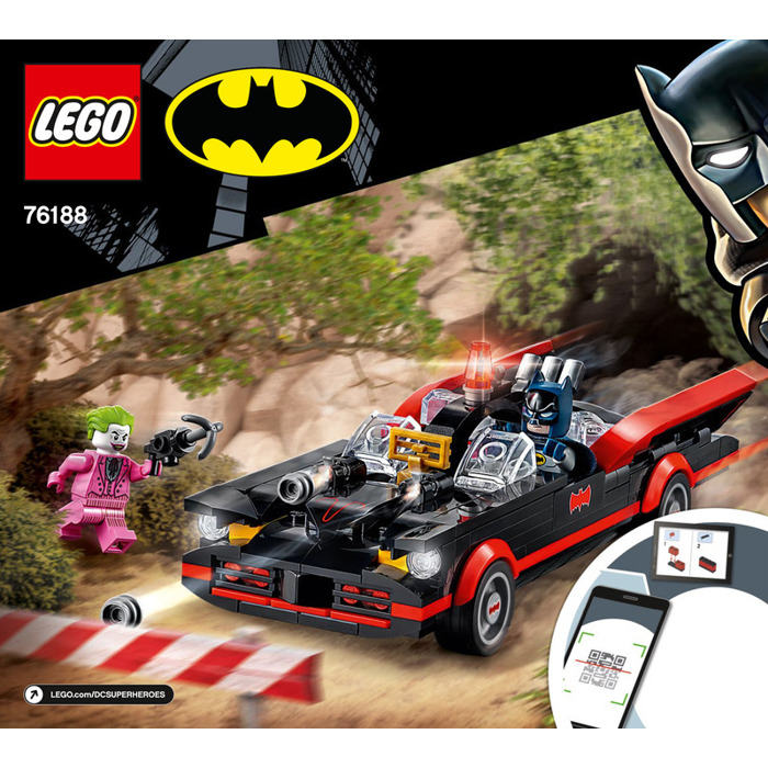 LEGO Batman Classic TV Series Batmobile Set 76188 Instructions | Brick Owl  - LEGO Marketplace