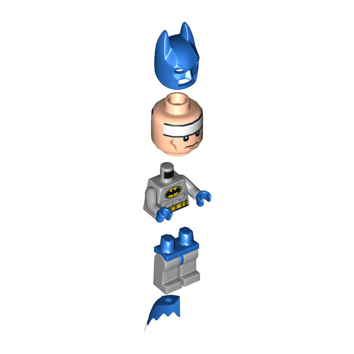 LEGO Batman in Blue and Grey Suit Minifigure | Brick Owl - LEGO Marketplace