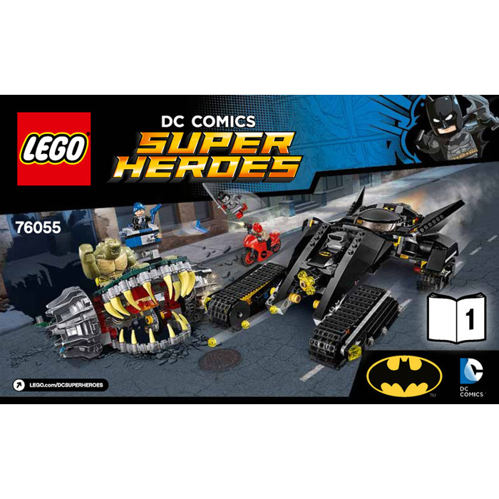 LEGO Batman: Killer Croc Sewer Smash Set 76055 Instructions | Brick Owl -  LEGO Marketplace