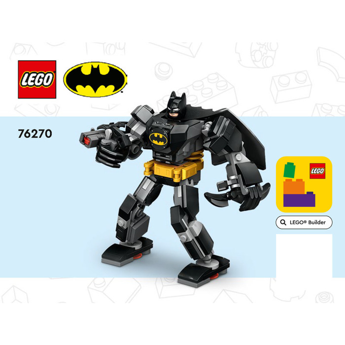 LEGO Batman Mech Armor Set 76270 Instructions Set | Brick Owl - LEGO ...