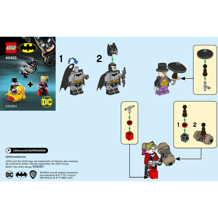 LEGO Batman Penguin & Harley Set 40453 Instructions | Brick Owl - LEGO Marketplace