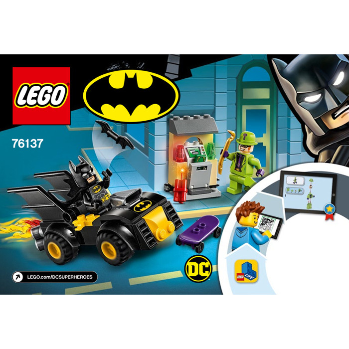 LEGO Batman vs. The Riddler Robbery Set 76137 Instructions | Brick Owl ...