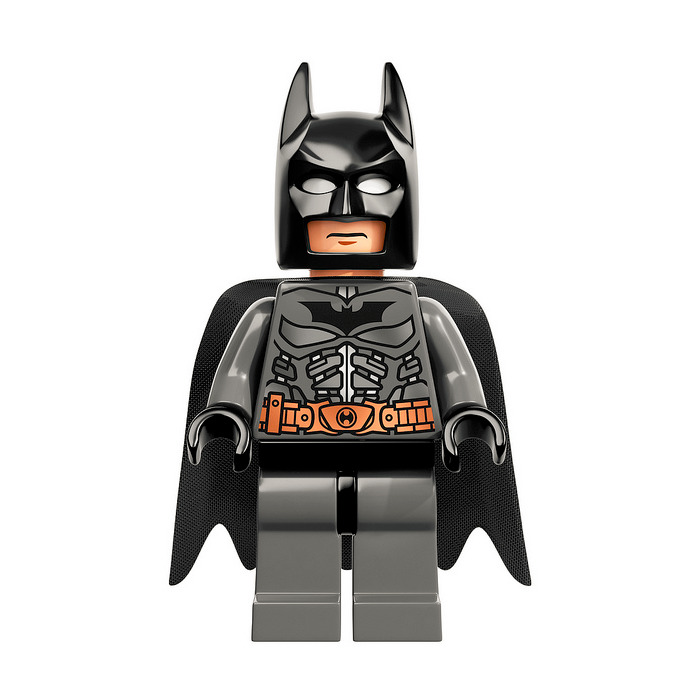 Batman LEGO Minifigure DC Super Heroes Light Bluish Gray Suit Figure - 76117