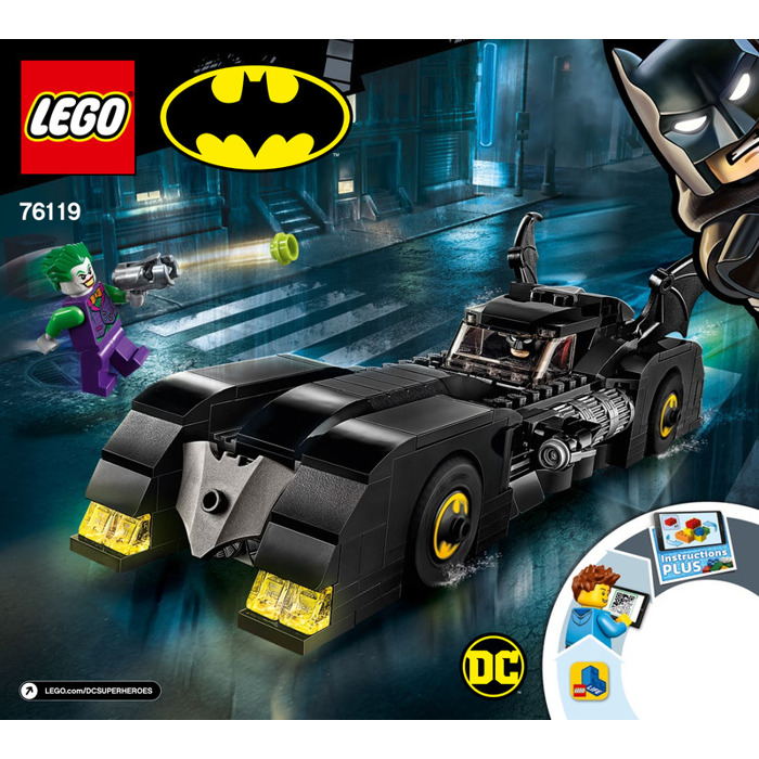 LEGO Batmobile: Pursuit of The Joker Set 76119 Instructions | Brick Owl