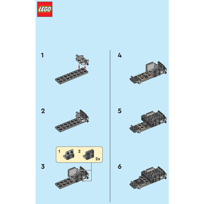LEGO Batmobile Tumbler Set 212328 Instructions | Brick Owl - LEGO ...