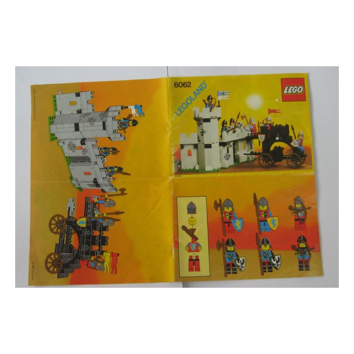 LEGO Battering Ram Set 6062 Instructions