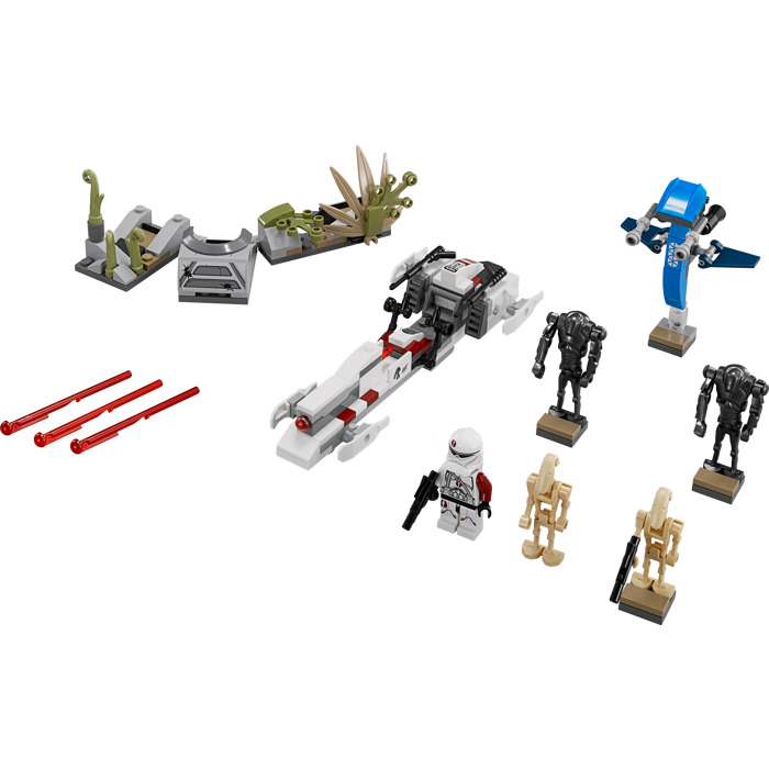 Star Wars battledroid braccia 10 LEGO braccia meccanici beige curvo appena 