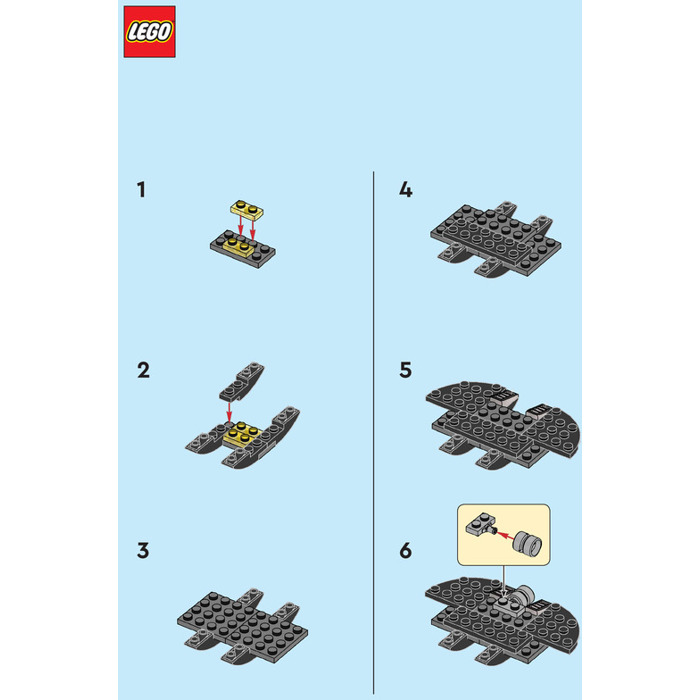 絵本セット12 LEGO Batwing Set 212329 Instructions | Brick Owl