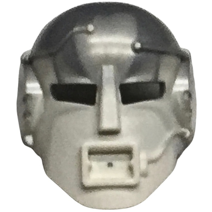 LEGO Bionicle Mahiki Mask (Turaga) with Pearl Light Gray Top