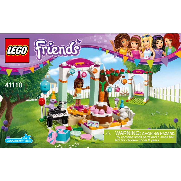 Samuel håndtag hane LEGO Birthday Party Set 41110 Instructions | Brick Owl - LEGO Marketplace