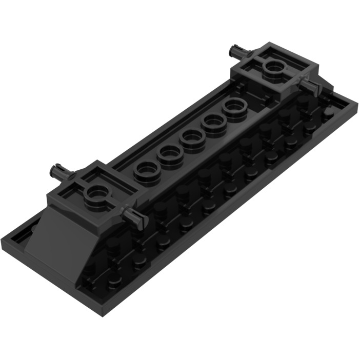 LEGO Black Car Base 4 x 12 x 1.33 (30278) Brick Owl LEGO Marketplace