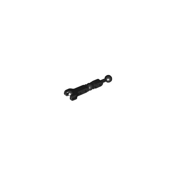 LEGO Black Extra Long Ball Joint with Ball Socket and Beam (90605 ...