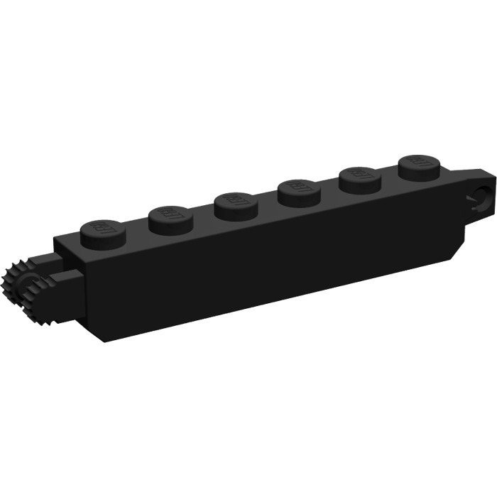 Lego-Hinge Brick 2x hinge brick 1x6 locking arm black/black 30388 new 