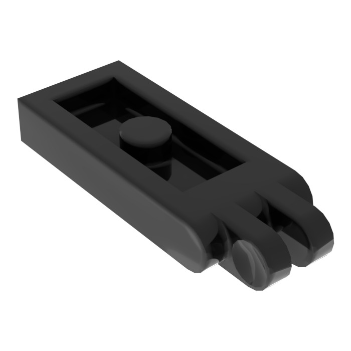 LEGO 5 x Scharnierplatte Gelenk schwarz Black Hinge Plate 1x2 2 Fingers 4276 