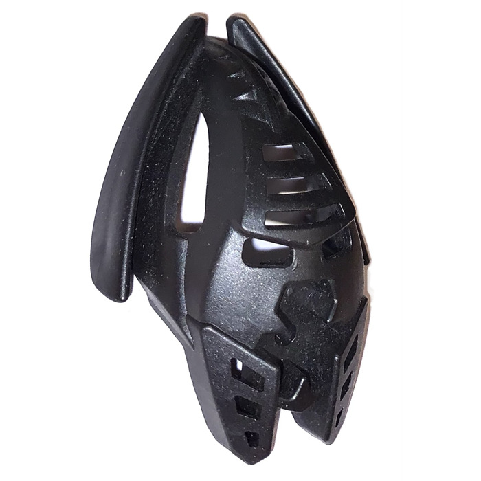 LEGO Black Makuta Mask with 6 Holes in Chin (44815) Brick Owl LEGO