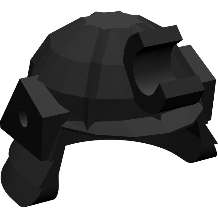 LEGO Black Minifig Helmet Samurai (30175) | Brick Owl - LEGO 