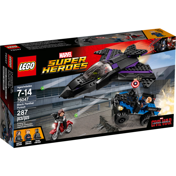 LEGO Black Panther Pursuit Set 76047