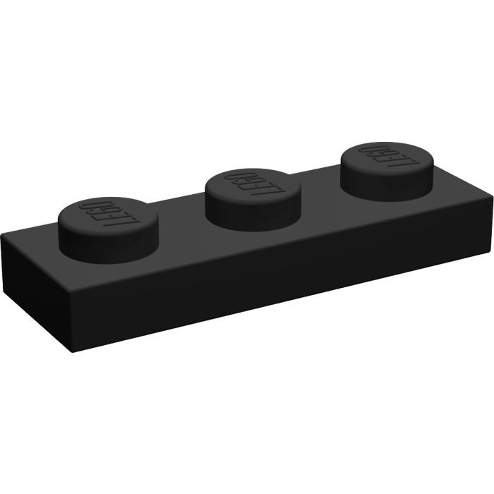 100x LEGO® 3623 Plates Platten 1x3 dark bluish gray Gebraucht Used 