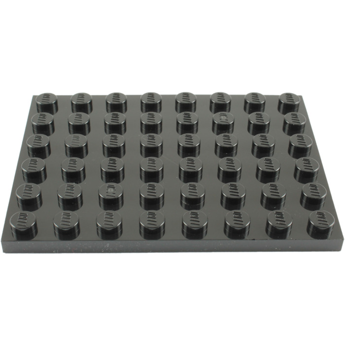 LEGO® Dark Tan Plate 6 x 8 Design ID 3036 