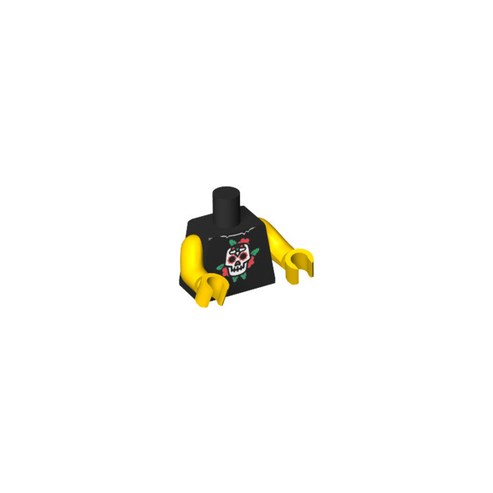 lego torso black