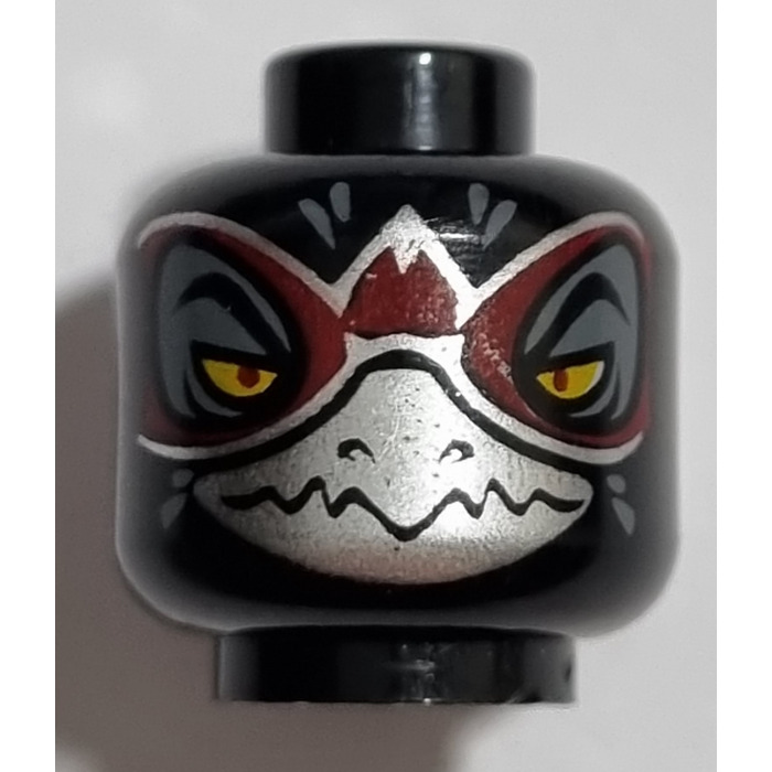 LEGO Black Razar Head (3626 / 12865) | Brick Owl - LEGO