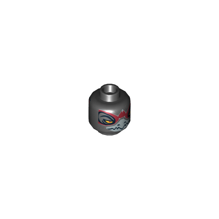 LEGO Black Razar Head (3626 / 12865) | Brick Owl - LEGO