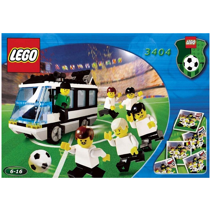 LEGO® Fussball  3404  Mannschaftsbus NEU ungeöffnet RARITÄT 