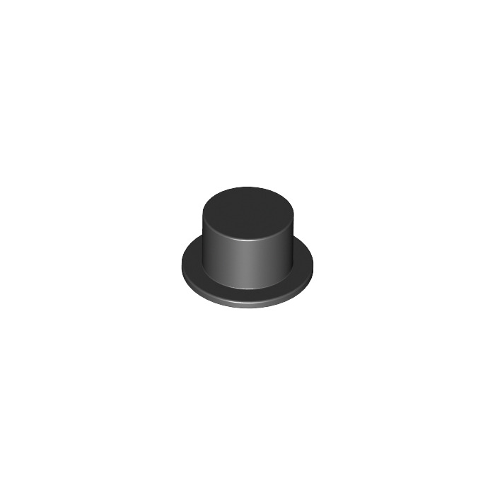 2x LEGO® Zylinder Hut Top Hat 3878 NEU Schwarz Black 