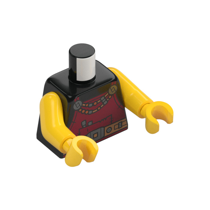 LEGO Black Viking Torso (973 / 76382) | Brick Owl - LEGO LEGO Black Viking Torso (973 / 76382) | Brick Owl - LEGO