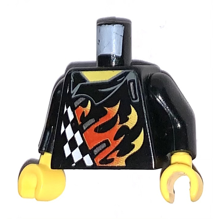 lego torso black