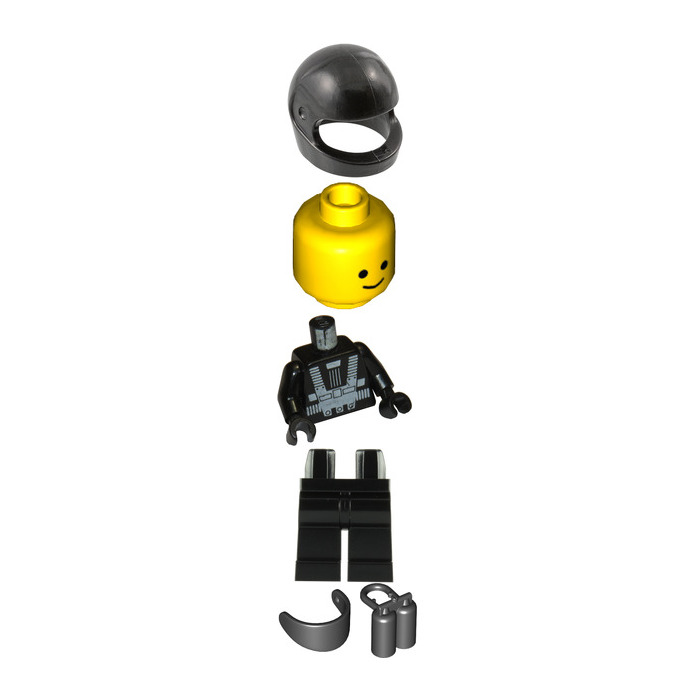 LEGO Blacktron 1 Minifigura | Brick Owl - LEGO Marketplace